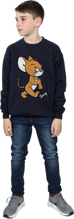 Actual product image Tom & Jerry Boys Angry Mouse Cotton Sweatshirt (128)