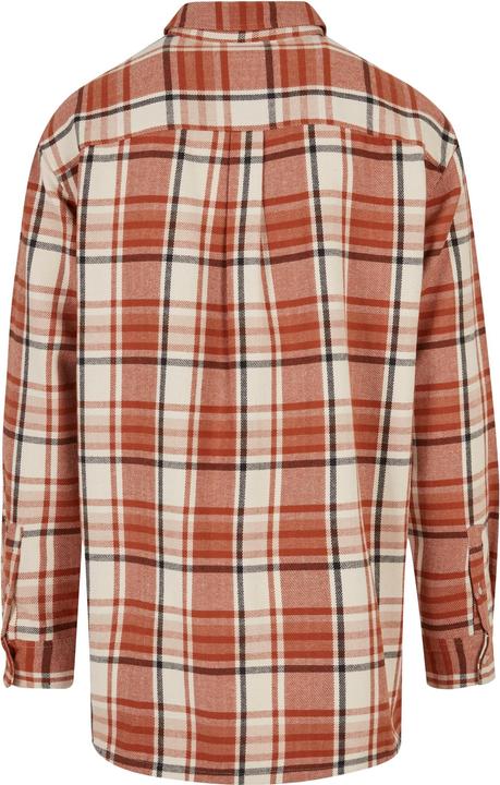 Produktbild Urban Classics Long Oversized Checked Leaves Shirt (M)