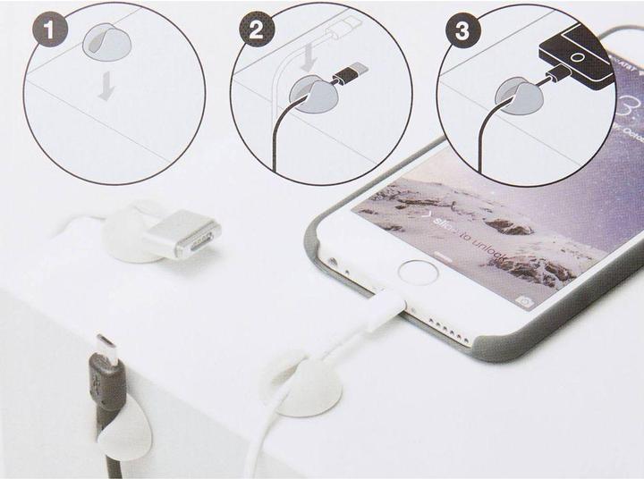 Produktbild BlueLounge CableDrop Mini, 9 Stück