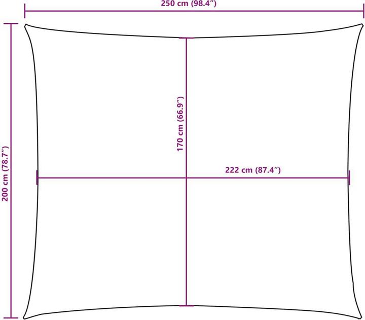 Produktbild VidaXL Nezhatok (200 x 250 cm)
