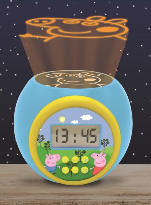 Productafbeelding Lexibook Peppa Pig Projector Wekker met Timer