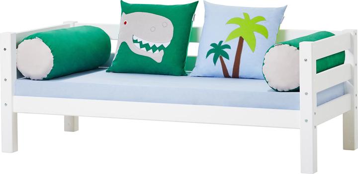 Produktbild Hoppekids ECO Luxury Junior Bett mit Rückenlehne 70x160cm, Weiss (70 x 160 cm)