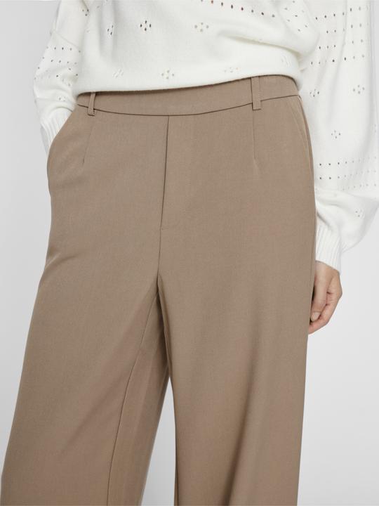 Image du produit Vila Pantalon taille haute à jambe large (34)