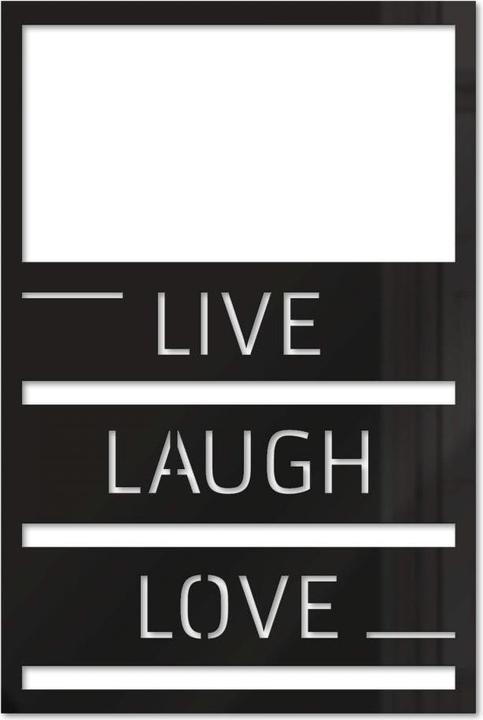 Image du produit Trenddeko Vivre, rire, aimer (40 x 60 cm)