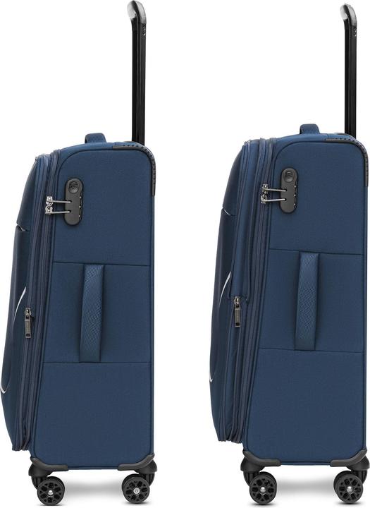 Produktbild Stratic taska 4-Rollen Kofferset 3tlg. mit Dehnfalte (233 l, XL (ab 115l))