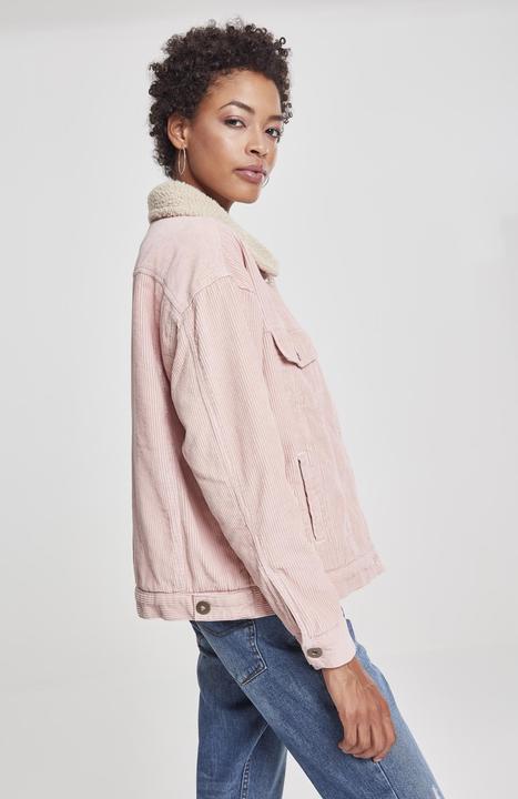 Actual product image Urban Classics Ladies Oversize Sherpa Corduroy Jacket (XL)