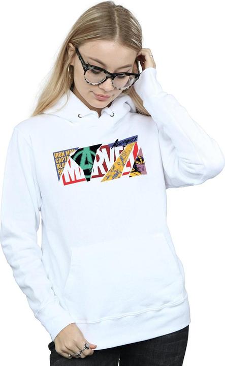 Immagine prodotto Collage Logo Felpa con Cappuccio Donna (L)