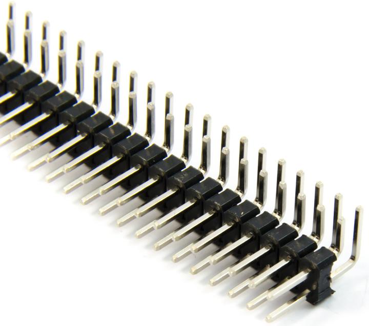 Produktbild Purecrea Stiftleiste Male 2 X 40 Polig RM 2.54mm abgewinkelte Pin