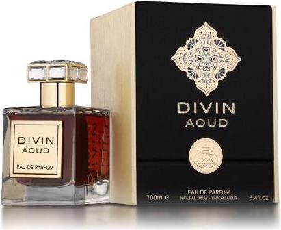 Actual product image Maison Alhambra Fragrance World Divin Aoud Unisex 3.4 Oz EDP Spray (Eau de parfum, 100 ml)