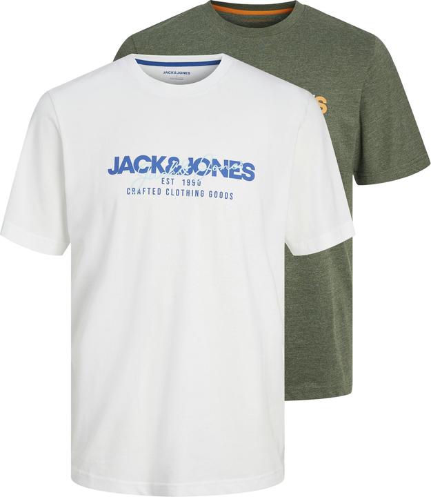 Actual product image Jack & Jones Jjalvis Tee Ss Crew Neck 2pk Mp (S)