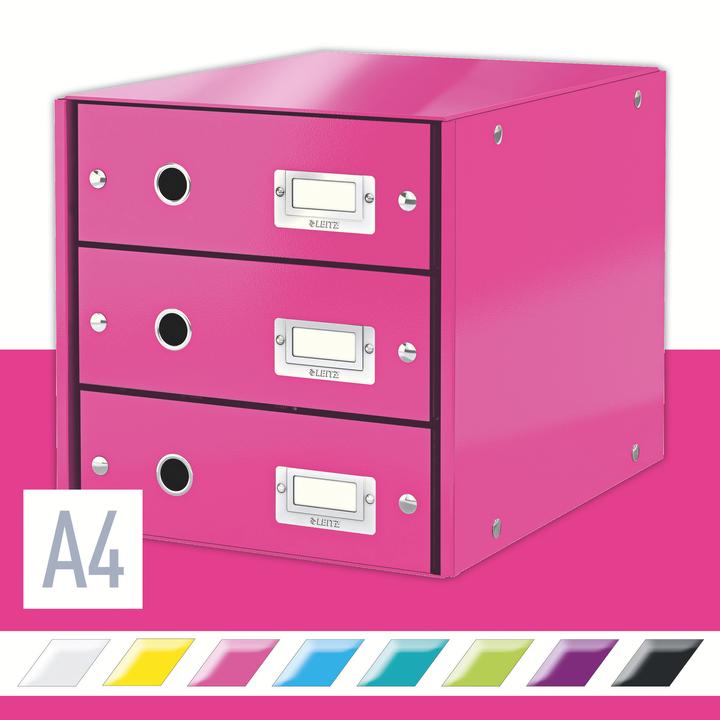 Image du produit Leitz Ensemble de tiroirs WOW Click & Store (A4)
