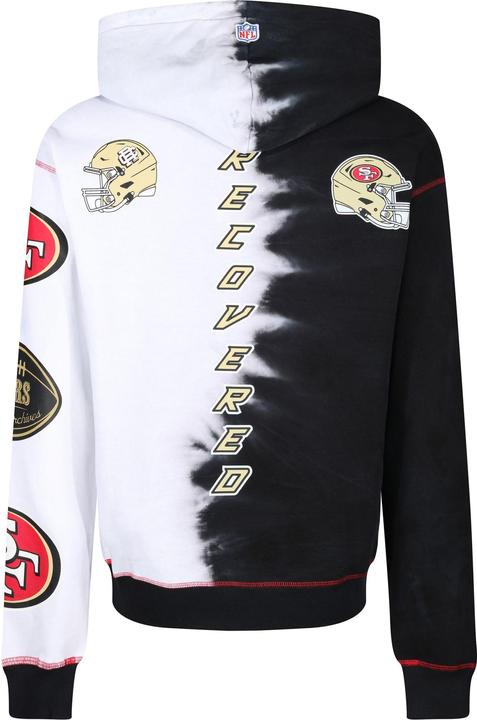 Immagine prodotto Recovered Felpa con cappuccio in pile Re:covered - INK DYE San Francisco 49ers - L (L)