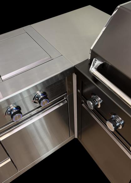 Actual product image BBQ Master Outdoor kitchen corner element 90