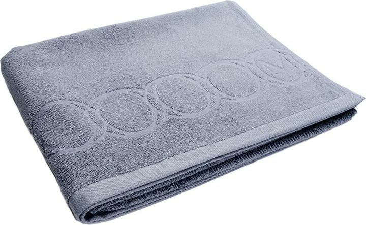 Monogram Opus Badetuch 100x160cm grau (100 x 160 cm)