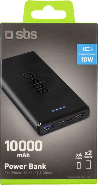 Produktbild SBS Power Bank (10000 mAh, 5 W, 37 Wh)