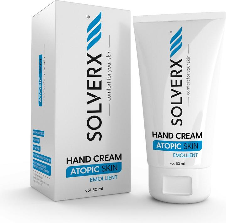 Solverx Crème pour les mains et les ongles Atopic Skin 50Ml (50 ml)