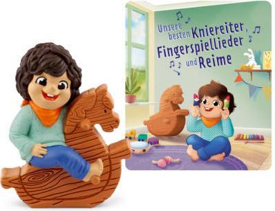 Actual product image Tonies Unsere besten Kniereiter, Fingerspiellieder, Reime (German)
