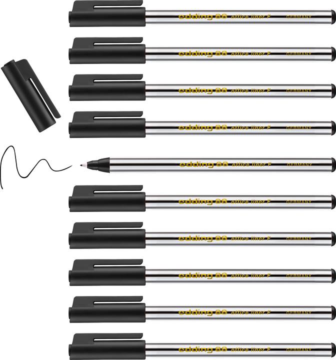 Actual product image Edding Fineliner 88 officeliner (Black, 1 x)