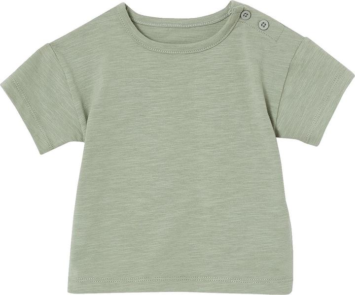 Actual product image Vertbaudet Baby Geschenk-Set: T-Shirt, Latzshorts & Schmusetuch (74)
