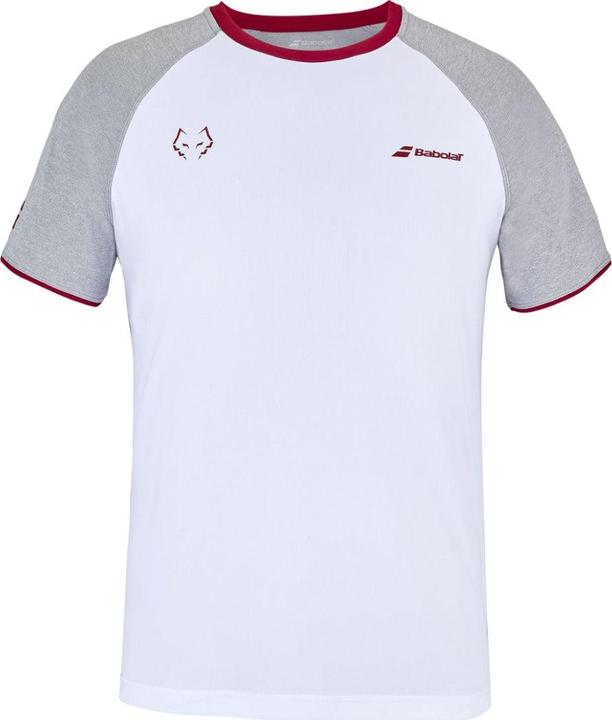 Actual product image Babolat Crew Neck Tee Lebron White Man (XL)