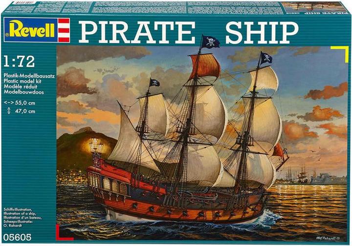 Actual product image Revell pirate ship