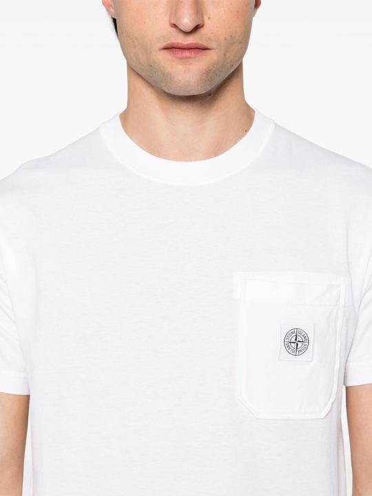 Actual product image Stone Island T-shirts And Polos White (XL)
