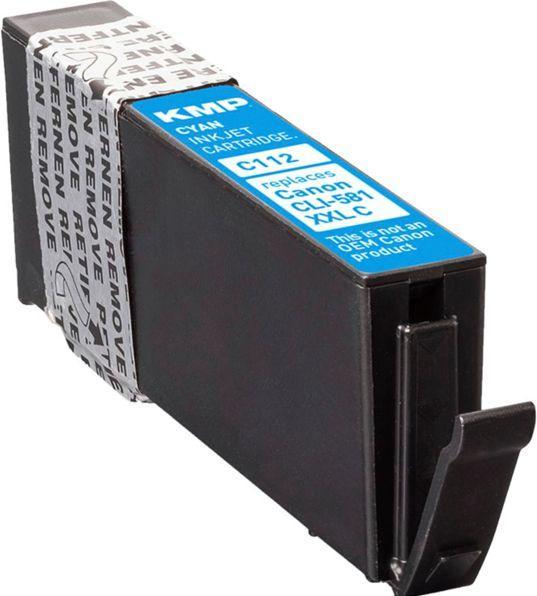 Produktbild KMP C112 Tintenpatrone kompatibel mit Canon CLI-581XXL (C)