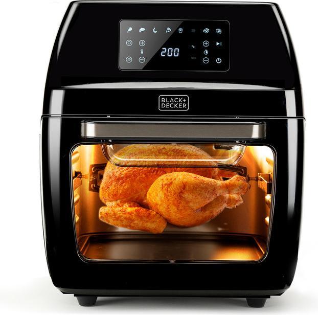 Actual product image Black & Decker Black+Decker BXAFO1200E - Hot Air Deep Fryer and Oven, 1700W, 12L (EU plug)