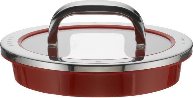 Produktbild WMF Kochtopf Bratentopf Induktion 16cm Glasdeckel 1,4l Function4 Edelstahl (16 cm, Bräter + Schmortopf, Kochtopf, Edelstahl)