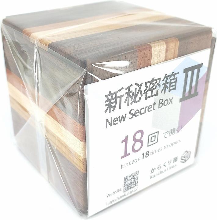 Image du produit Karakuri Creation Himitsu Bako - New Secret Box 3 - Boîte à malices japonaise