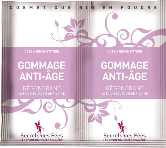 Secrets des Fées BIO-Gesichtspeeling Anti-Age regenerierend Pfingstrose - 2x4g - (Peeling)