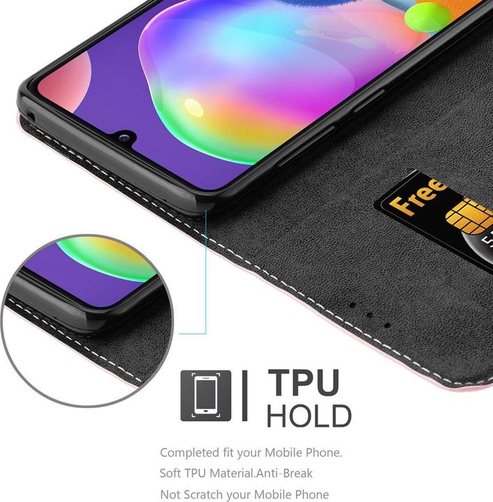 Produktbild Cadorabo X-Wallet Kunstlederkombi Hülle (Samsung Galaxy A31)