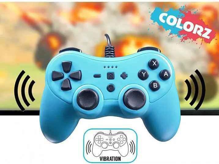 Produktbild Subsonic Kontroler Pad Gamepad Do Nintendo Switch / Switch Oled - Niebieski (Switch, Switch OLED)