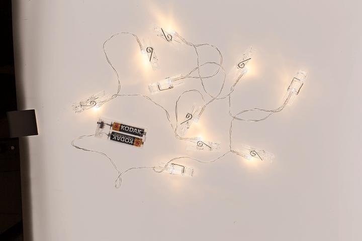 Produktbild Out of the blue LED Lichterkette Fotoleine mit Klammern (1.70 m)