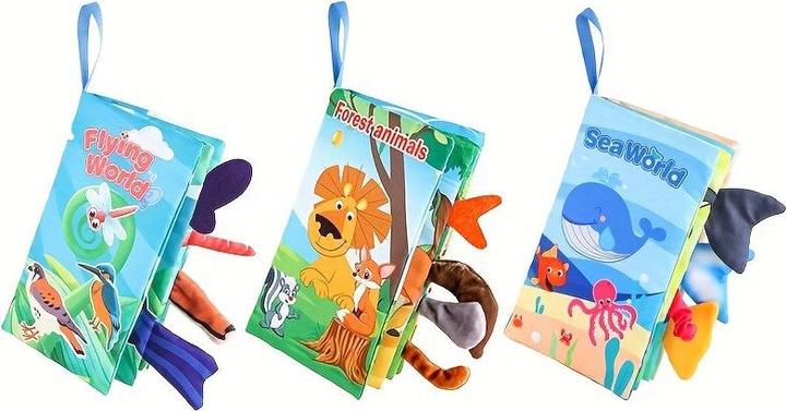Produktbild Activity Board Baby-Buch, Baby-Soft-Buch, Baby-Früh-Lern-Buch, Baby-Wasserfest-Buch (Englisch)