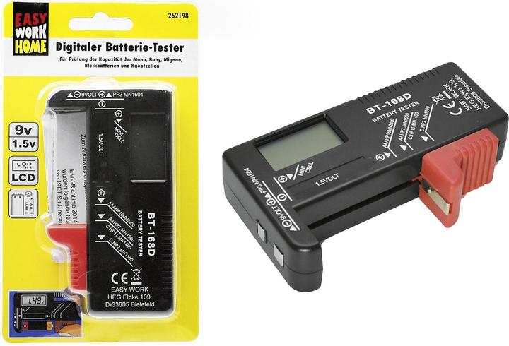 Immagine prodotto Easy Work Tester di batterie
