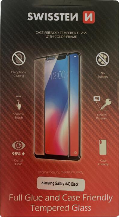 Image du produit Swissten Cadre de couleur en verre (1 pièce(s), Samsung Galaxy A40)