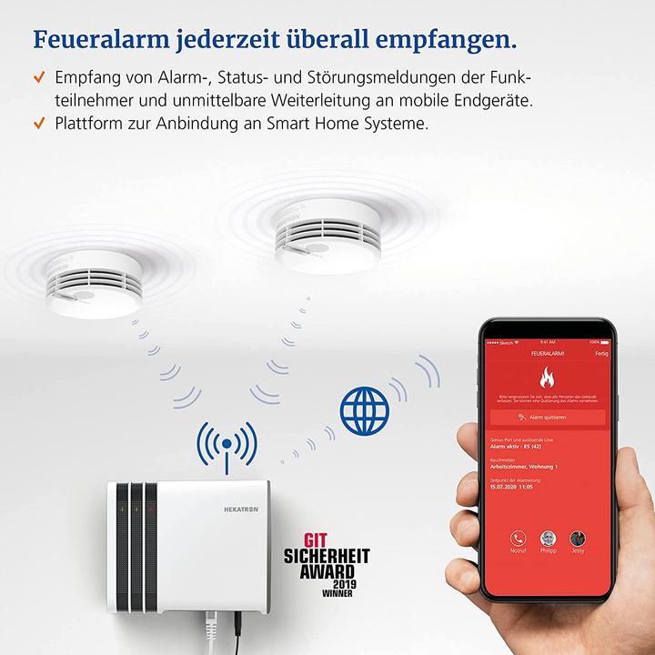 Actual product image Hekatron Genius Port Funkerweiterung