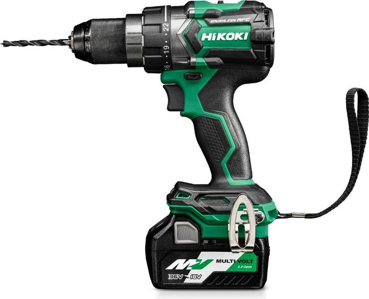 Hitachi HIKOKI WIERTARKO-WKRĘTARKA 18V DS18DBSLWFZ 140Nm 2xBSL36A18 (1x2,5Ah 1x5,0Ah) (Akkubetrieb)