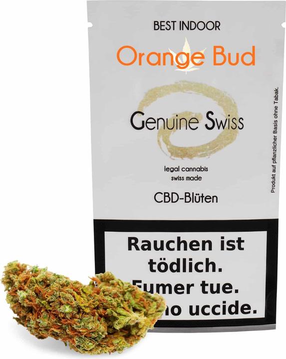 Produktbild Genuine Swiss Orange Bud (5 g, Indoor)