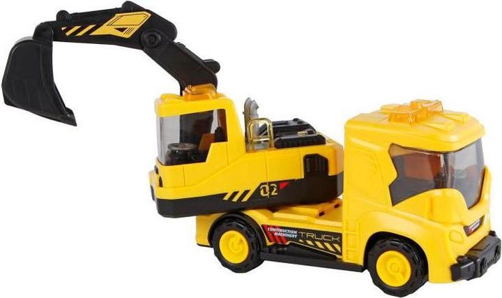 2-Play 2- Bau-LKW-Bagger mit Licht und Ton Play