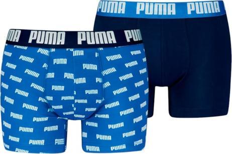 Produktbild Puma Herren-Boxershorts im 2er-Pack mit Everyday-Aop-Print (L, 2er Pack)