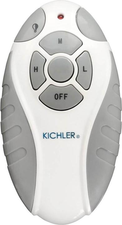 Produktbild Elstead Lighting Lyndon Patio leiser Deckenventilator mit 3x E27 Fassung Ø132cm + Fernbedienung (38 dB)