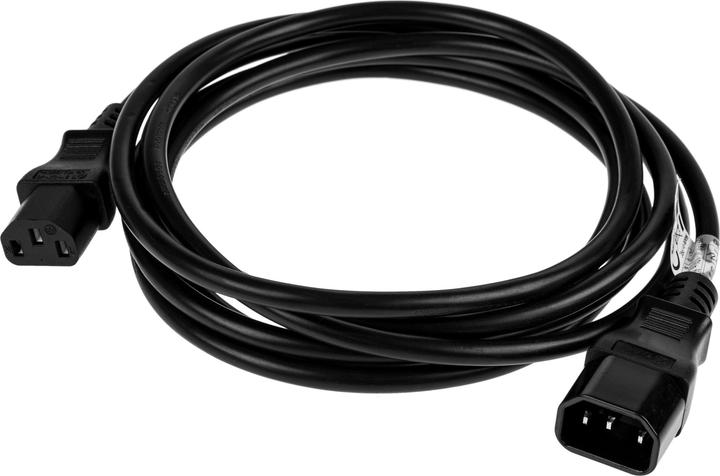 Actual product image Furber Extension cable C13-C14 3.0 m Black (3 m, C14, C13)