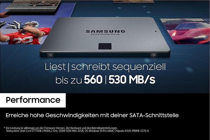 Produktbild Samsung 870 QVO (1000 GB, 2.5")