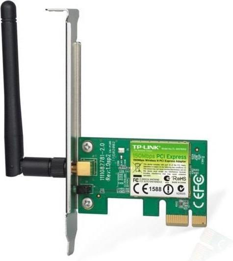 Actual product image TP-Link TL-WN781ND, Wireless N PCI-E Adapter (Mini PCI Express)