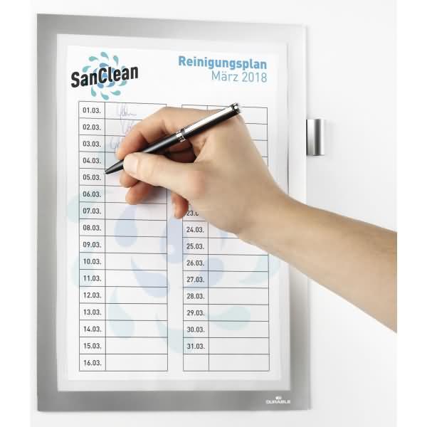 Image du produit Durable Cadre d'information (A4)