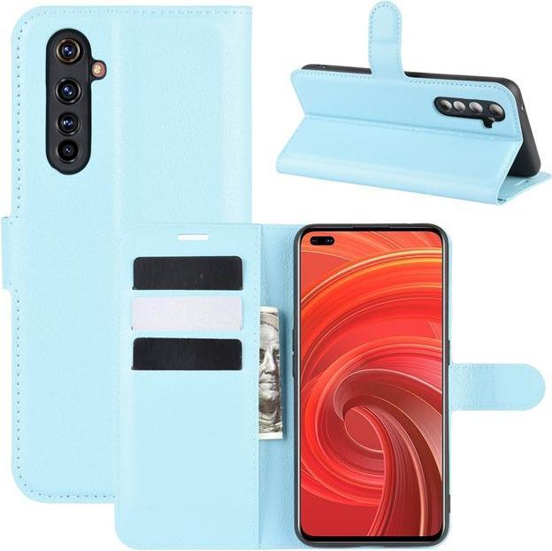Actual product image MU Classic Litchi Leather Bookcover Series (Realme X50 Pro 5G)