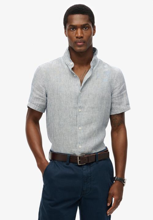 Immagine prodotto Superdry Vacation Hemd mit kurzen Ärmeln aus Leinen (M)