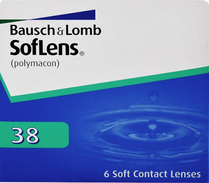 SofLens 38 Monatslinsen (6 Stück, Monatslinse, Sphärisch)